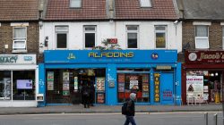 The scene where a man was arrested in connection with an explosion on Parsons Green Tube station, in Hounslow, London, Britain, September 18, 2017. REUTERS/Peter Nicholls