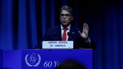 U.S. Energy Secretary Rick Perry attends the opening of the International Atomic Energy Agency (IAEA) General Conference at their headquarters in Vienna, Austria September 18, 2017.