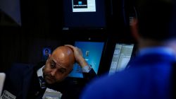 Traders work on the floor of the New York Stock Exchange (NYSE) in New York, U.S., September 8, 2017.