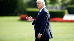U.S. President Donald Trump walks to Marine One as he departs for New York from the White House in Washington, U.S., September 26, 2017. REUTERS/Joshua Roberts