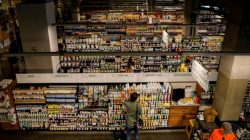 FILE PHOTO: Customers shop at a Whole Foods store in New York City, U.S., August 28, 2017. REUTERS/Brendan McDermid/File Photo