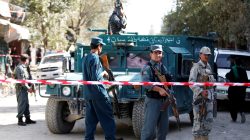 File Photo - Afghan security forces inspect at the site of a suicide attack near a large Shi'ite mosque, Kabul, Afghanistan. September 29, 2017. REUTERS/Omar Sobhani