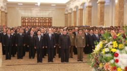 Kim Jong Un praises nuclear program, promotes sister