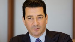U.S. Food and Drug Commissioner Scott Gottlieb attends an interview at Reuters headquarters in New York City, U.S., October 10, 2017. REUTERS/Eduardo Munoz