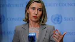 EU and Iran defend nuclear deal, under fire from Trump