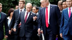 Putin and Trump talk Syria, election meddling at brief meeting