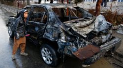 Suicide bomb attack near Afghan political gathering kills nine