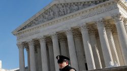 U.S. Supreme Court is seen in Washington, U.S., November 27, 2017. The Court, which has avoided major gun cases for seven years, on Monday declined to hear a challenge backed by the National Rifle Association to Maryland's 2013 state ban on assault weapons enacted after a Connecticut school massacre.