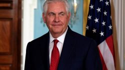 Trump says U.S. Secretary of State Tillerson not leaving post