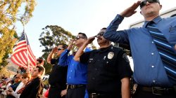 Firefighter killed battling massive California blaze