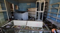 A general view of the damage at a mini-market after it was looted in Puerto Ordaz, Venezuela January 9, 2018.