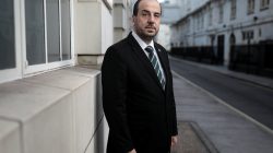 Nasr Hariri, chief negotiator for Syria's main opposition, poses for a photograph in central London, Britain January 16, 2018.