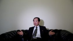 FILE PHOTO: North Korea's ambassador to the United Nations Han Tae Song attends an interview with Reuters at the Permanent Mission of North Korea in Geneva, Switzerland, November 17, 2017.