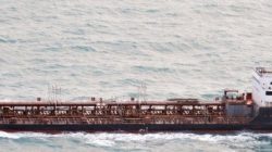 The North Korean-flagged tanker "Rye Song Gang 1" is pictured on the East China sea in this photo taken on January 20, 2018 and released by Japan's Ministry of Defense. Defense Ministry of Japan/Handout via REUTERS