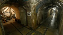 Visitors walk through a tunnel at the former Swiss artillery fortress Reuenthal near the village of Reuenthal, Switzerland July 18,