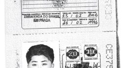 A scan obtained by Reuters shows an authentic Brazilian passport issued to North Korea's leader Kim Jong-un. Handout via REUTERS