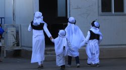 Yazidi students are seen at school in the Sharya camp, in Duhok, Iraq February 23, 2018. REUTERS/Ari Jalal