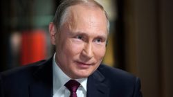 FILE PHOTO: Russian President Vladimir Putin attends an interview with NBC's journalist Megyn Kelly in Kaliningrad, Russia March 2, 2018. Picture taken March 2, 2018. Sputnik/Alexei Druzhinin/Kremlin via REUTERS