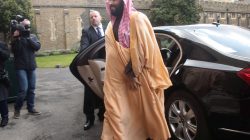 FILE PHOTO: The Crown Prince of Saudi Arabia Mohammed bin Salman arrives at Lambeth Palace, London, Britain, March 8, 2018. REUTERS/Yui Mok/Pool