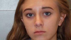 Morgan Roof, sister of avowed white supremacist Dylann Roof, is shown after being arrested for carrying weapons at a high school, in this police photo released in South Carolina, U.S., on March 15, 2018. Courtesy Richland County Government/Handout via REUTERS ATTENTION EDITORS - THIS IMAGE HAS BEEN SUPPLIED BY A THIRD PARTY.