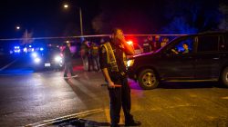 Police maintain a cordon near the site of an incident reported as an explosion in southwest Austin, Texas, U.S. March 18, 2018. REUTERS/Tamir Kalifa