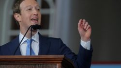 Facebook founder Mark Zuckerberg speaks during the Alumni Exercises following the 366th Commencement Exercises at Harvard University in Cambridge, Massachusetts, U.S., May 25, 2017. REUTERS/Brian Sny