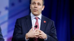 FILE PHOTO: Republican Governor Matt Bevin of Kentucky speaks during the Conservative Political Action Conference (CPAC) in National Harbor, Maryland, U.S., February 23, 2017. REUTERS/Joshua Roberts