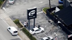 FILE PHOTO: Investigators work the scene following a mass shooting at the Pulse gay nightclub in Orlando Florida, U.S. on June 12, 2016. REUTERS/Carlo Allegri/File Photo