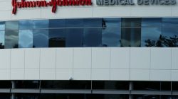 A Johnson & Johnson building is shown in Irvine, California, U.S., January 24, 2017. REUTERS/Mike Blake
