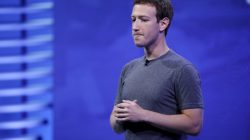 FILE PHOTO: Facebook CEO Mark Zuckerberg speaks on stage during the Facebook F8 conference in San Francisco, California, U.S., April 12, 2016. REUTERS/Stephen Lam/File Photo