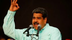 Venezuela's President Nicolas Maduro speaks during a campaign rally in La Guaira, Venezuela May 2, 2018. REUTERS/Carlos Garcia Rawlins