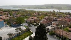 A general view shows the village of Sazlibosna in Istanbul, Turkey, April 16, 2018. Picture taken April 16, 2018. REUTERS/Osman Orsal