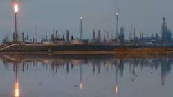 FILE PHOTO: A general view of the Amuay refinery complex which belongs to the Venezuelan state oil company PDVSA in Punto Fijo, Venezuela November 17, 2016. REUTERS/Carlos Garcia Rawlins/File Photo