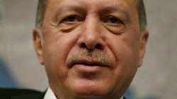 FILE PHOTO: The President of Turkey, Recep Tayyip Erdogan, speaks at Chatham House in central London, Britain May 14, 2018. REUTERS/Henry Nicholls/File Photo