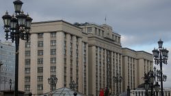 FILE PHOTO: A general view shows the State Duma, the lower house of parliament, in Moscow, Russia January 20, 2017. REUTERS/Maxim Shemetov/File Photo
