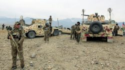 FILE PHOTO: Afghan National Army troops prepare for an operation against insurgents in Khogyani district of Nangarhar province, Afghanistan November 28, 2017. REUTERS/Parwiz/File Photo