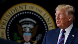 U.S. President Donald Trump arrives prior to signing the "Right to Try Act," which gives terminally ill patients the right to use experimental medications not yet been approved by the Food and Drug Administration (FDA), at the White House in Washington, U.S., May 30, 2018. REUTERS/Leah Millis