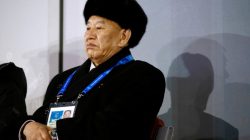 Pyeongchang 2018 Winter Olympics - Closing ceremony - Pyeongchang Olympic Stadium - Pyeongchang, South Korea - February 25, 2018 - Kim Yong Chol, vice chairman of North Korea's ruling Workers' Party Central Committee, watches the closing ceremony. REUTERS/Patrick Semansky/Pool
