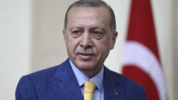 Turkish President Tayyip Erdogan attends a meeting with Chairman of the Tripartite Presidency of Bosnia and Herzegovina Bakir Izetbegovic in Sarajevo, Bosnia and Herzegovina May 20, 2018. REUTERS/Dado Ruvic