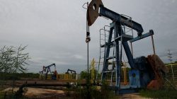 FILE PHOTO: Oil pumpjacks are seen in Lagunillas, Venezuela May 24, 2018. REUTERS/Isaac Urrutia