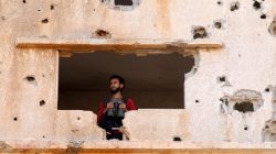 FILE PHOTO: A fighter from the Free Syrian Army is seen in Yadouda area in Deraa, Syria May 29, 2018. REUTERS/Alaa Al-Faqir/File Photo