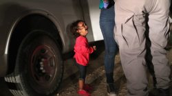 Getty photo of Honduras Girl at the border