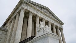 FILE PHOTO: The U.S. Supreme Court is seen after the court revived Ohio's contentious policy of purging infrequent voters from its registration rolls, overturning a lower court ruling that Ohio's policy violated the National Voter Registration Act, in Washington, U.S., June 11, 2018. REUTERS/Erin Schaff/File Photo