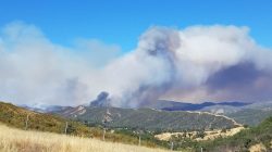 FILE PHOTO: The Pawnee Fire, which broke out on Saturday, in Northern California. Courtesy CAL FIRE/via REUTERS