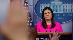 White House Press Secretary Sarah Huckabee Sanders holds the daily briefing at the White House in Washington, U.S. June 25, 2018. REUTERS/Jonathan Ernst