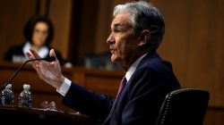 Federal Reserve Chairman Jerome Powell gives his semiannual testimony on the economy and monetary policy before the Senate Banking Committee in Washington July 17, 2018. REUTERS/James Lawler Duggan