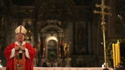 Archbishop of Santiago, Ricardo Ezzati attends his religious service at the Santiago cathedral, in Santiago, Chile, July 25, 2018. REUTERS/Ivan Alvarado