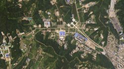 A satellite image shows the Sanumdong missile production site in North Korea on July 29, 2018. Planet Labs Inc/Handout via REUTERS