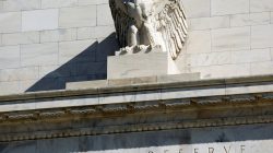 FILE PHOTO: The Federal Reserve Building stands in Washington, DC, U.S., April 3, 2012. REUTERS/Joshua Roberts/File Photo