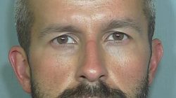 FILE PHOTO - Chrisopher Watts, 33, arrested on suspicion of murdering his pregnant wife and two young daughters, in Frederick, Colorado, U.S., is shown in this handout photo provided August 16, 2018. Weld County Sheriff's Office/Handout via REUTERS